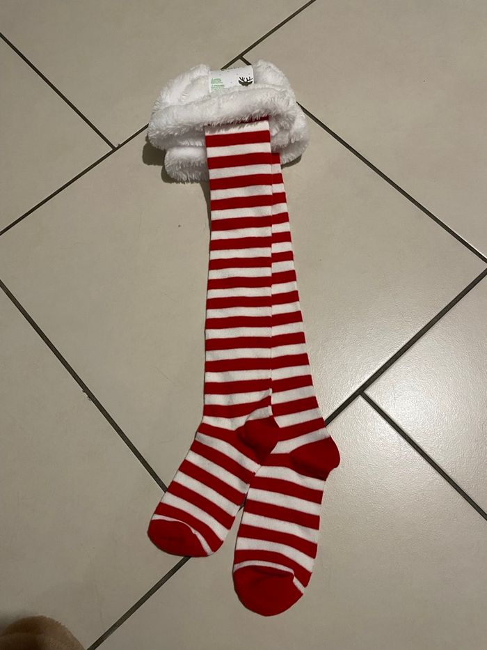 Chaussette haute noel