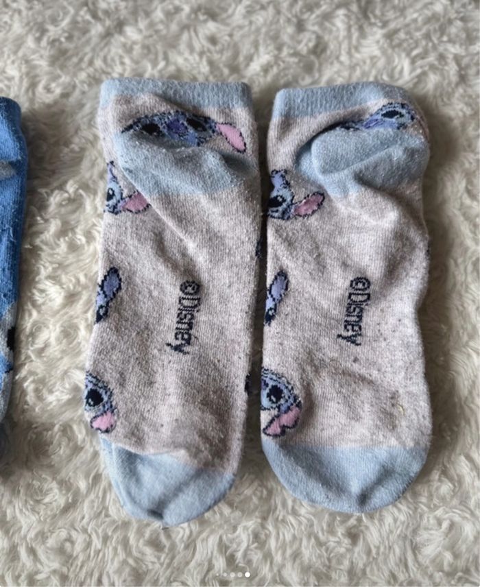 Lot de deux paires de chaussettes stitch - photo numéro 5