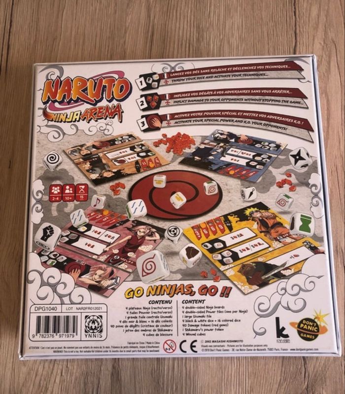 Jeu de société Naruto - photo numéro 2