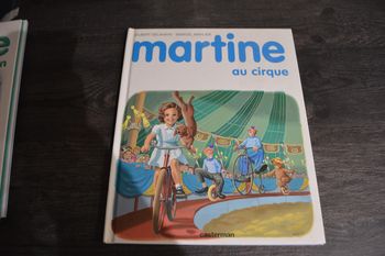 Livre Martine au cirque Casterman Numéro 4