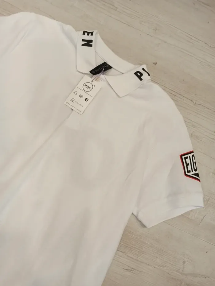 Polo blanc homme xxl - photo numéro 3