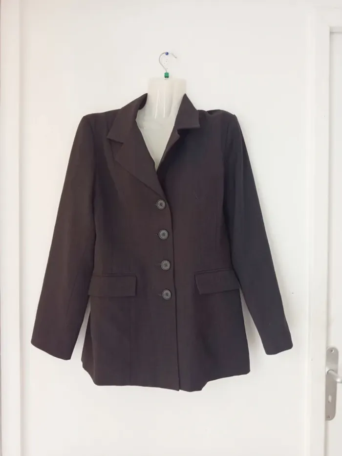 Blazer long chic femme