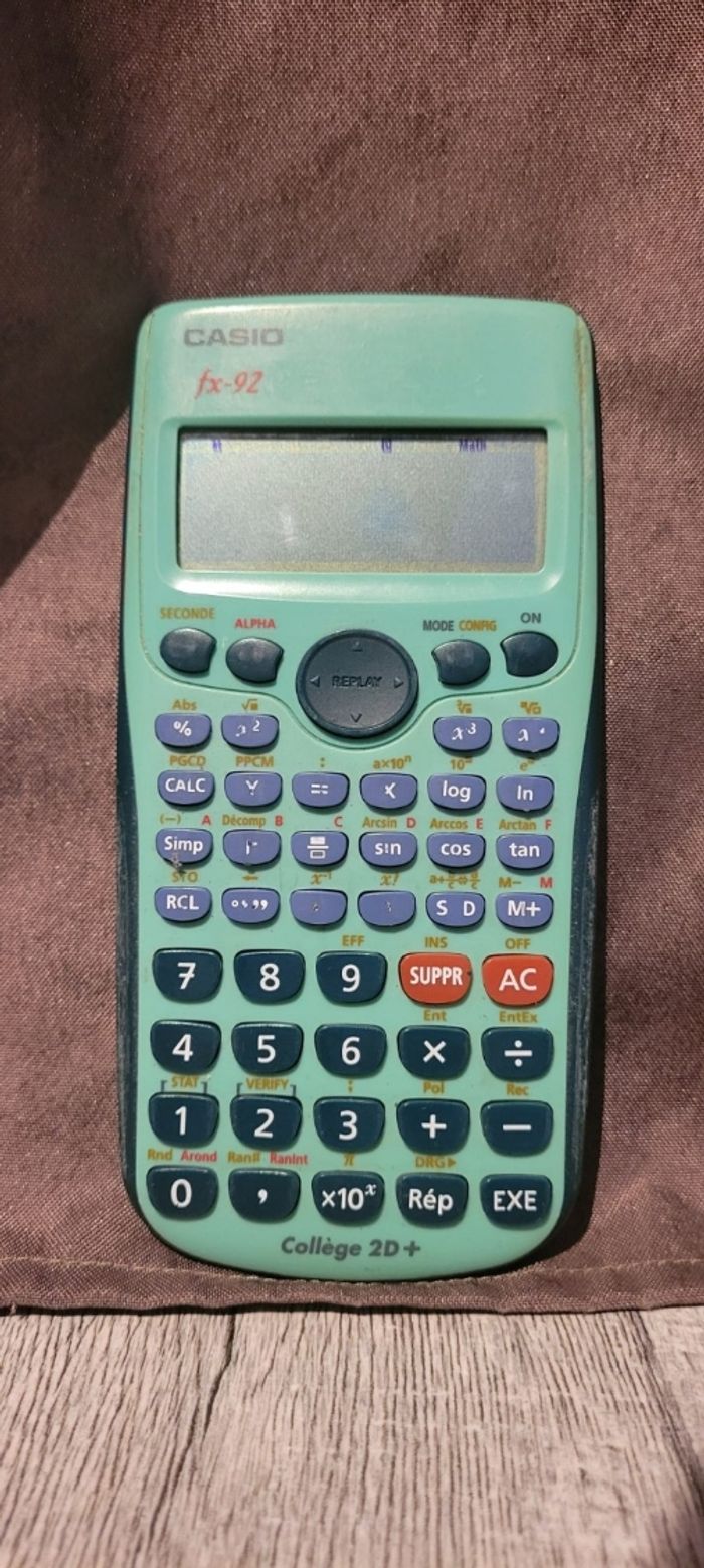 Casio FX 92 - photo numéro 2