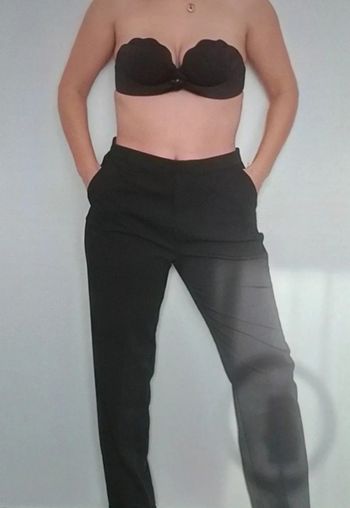 Pantalon noir casualchic Mango taille 40