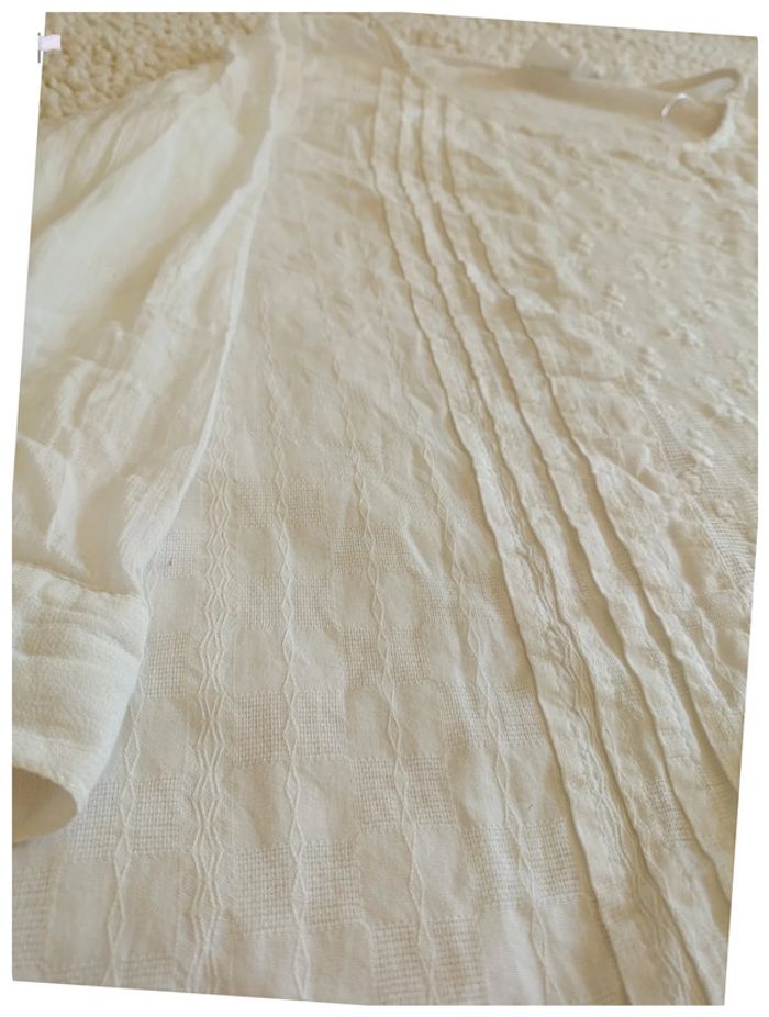 Blouse blanche H&M L.O.G.G. en coton mignon cute kawaii chill - photo numéro 2