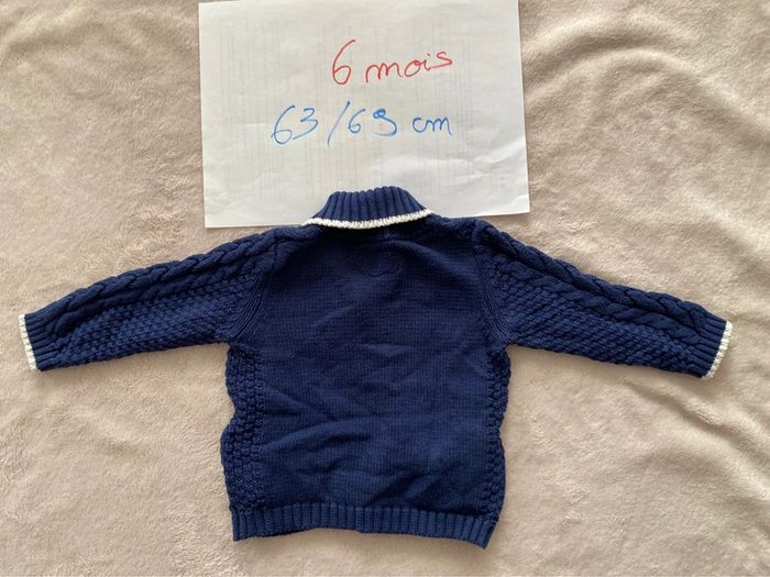 Lot 5 Gilets zippés - Gap, Orchestra, Sergent Major, dpam, Cadet Rousselle - 6 mois - TBE - photo numéro 11