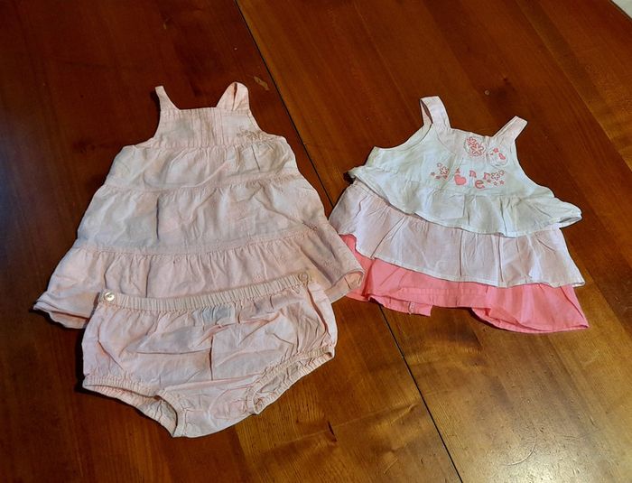 Lot de 13 vêtements pour fille 3 mois été, lot 2 - photo numéro 2
