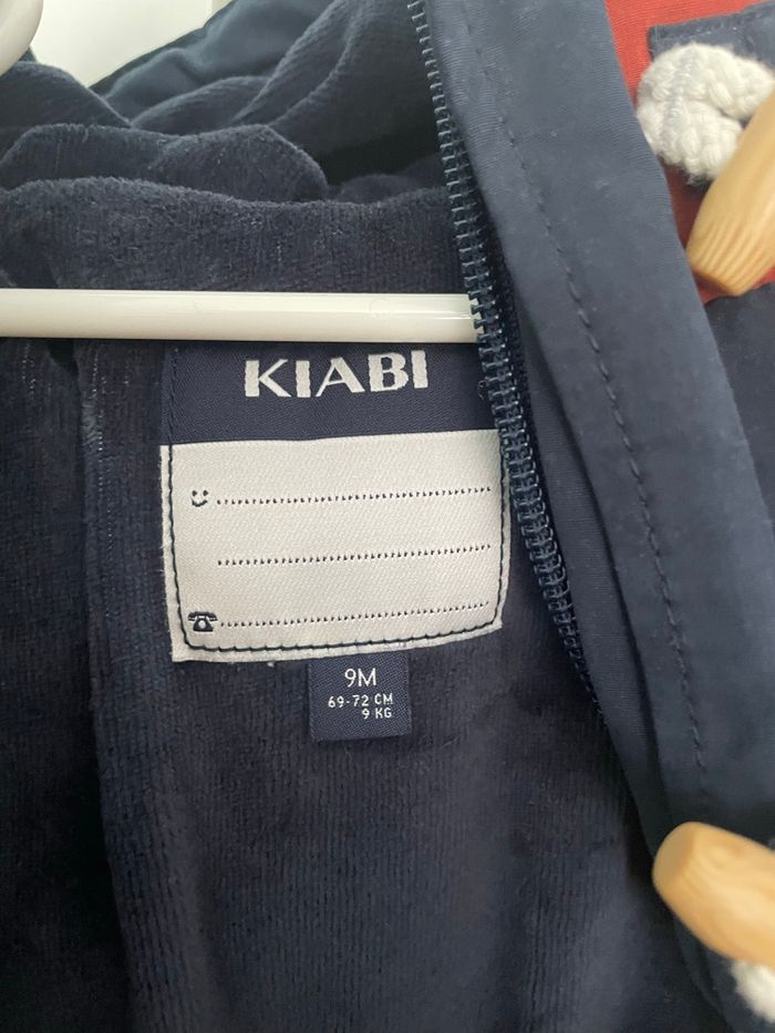 Manteau duffle-coats marine 9 mois Kiabi - photo numéro 4