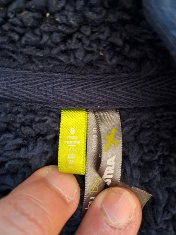 Veste fourrée 9 mois - photo numéro 3