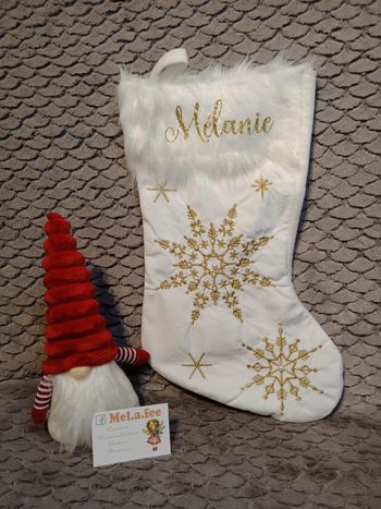 Chaussettes de Noël personnalisée