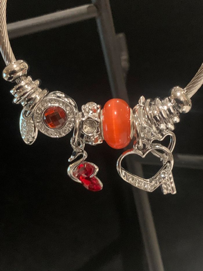 Bracelet jonc acier inoxydable - photo numéro 2