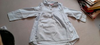Chemise longue fille 2 ans