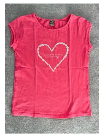 t shirt cœur - Tape à l’œil - 8 ans