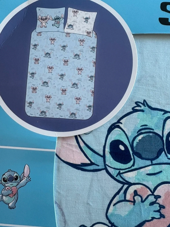 Parure de lit enfant Stitch 140x200cm - Neuf