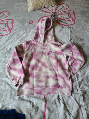 Sweat liberté violet fille 12 ans