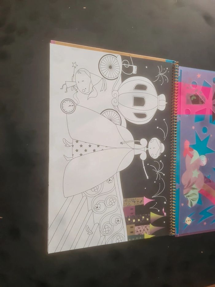 Coloriage merveilleux + 190 stickers - photo numéro 5