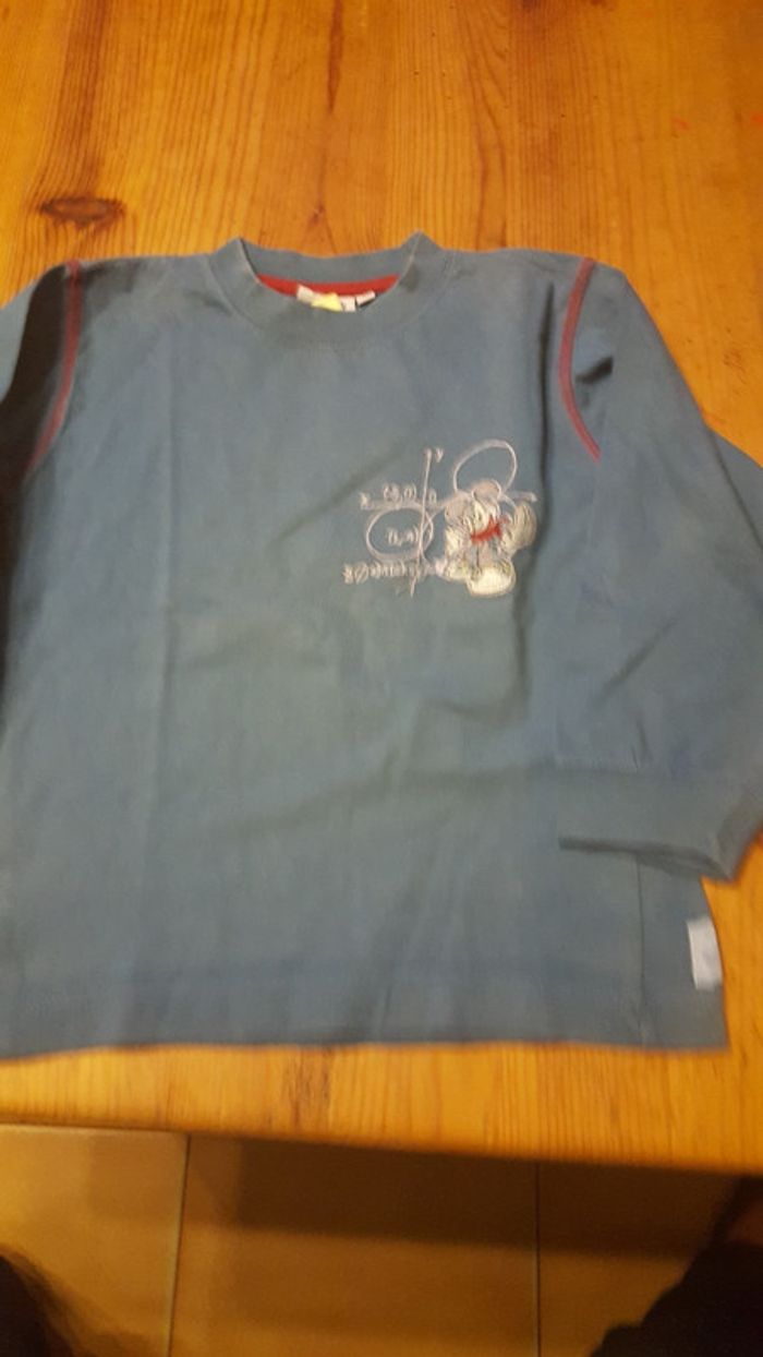 Tee shirt manches longues Disney Mickey