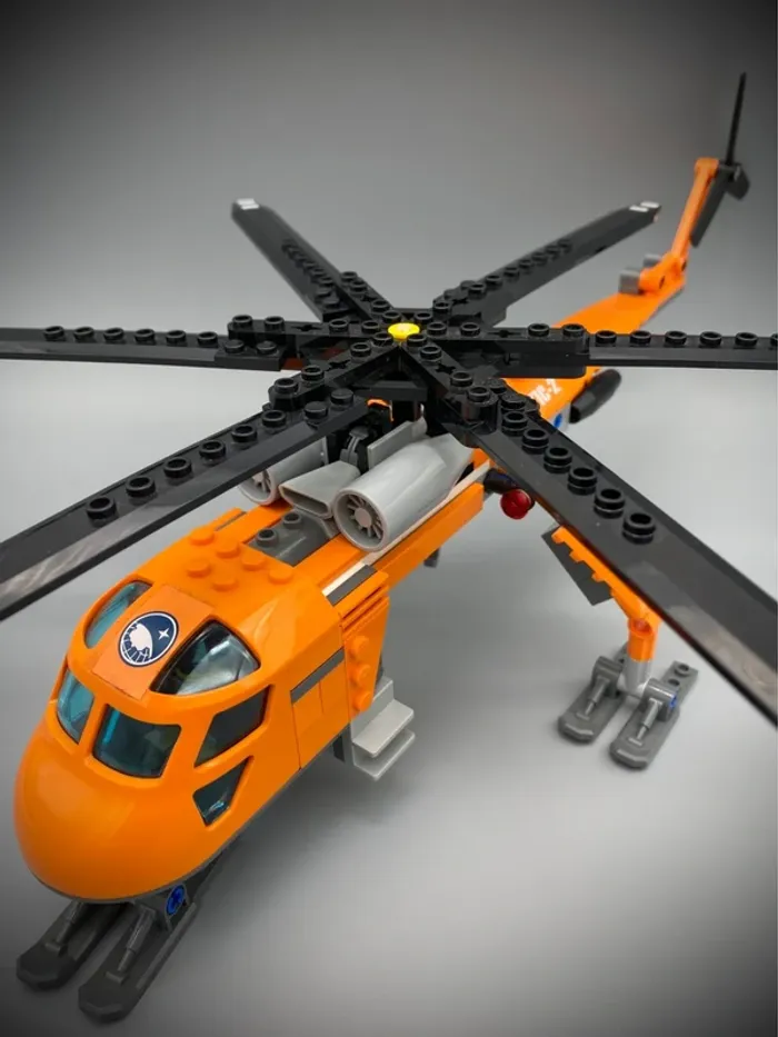 LEGO City 60034 - Arctic Helicrane - Complet avec Notice - photo numéro 9