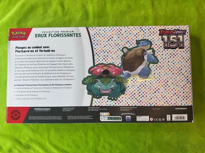 Coffret 151 Eaux Florissantes EV3.5 Pokémon Neuf et scellé - photo numéro 5