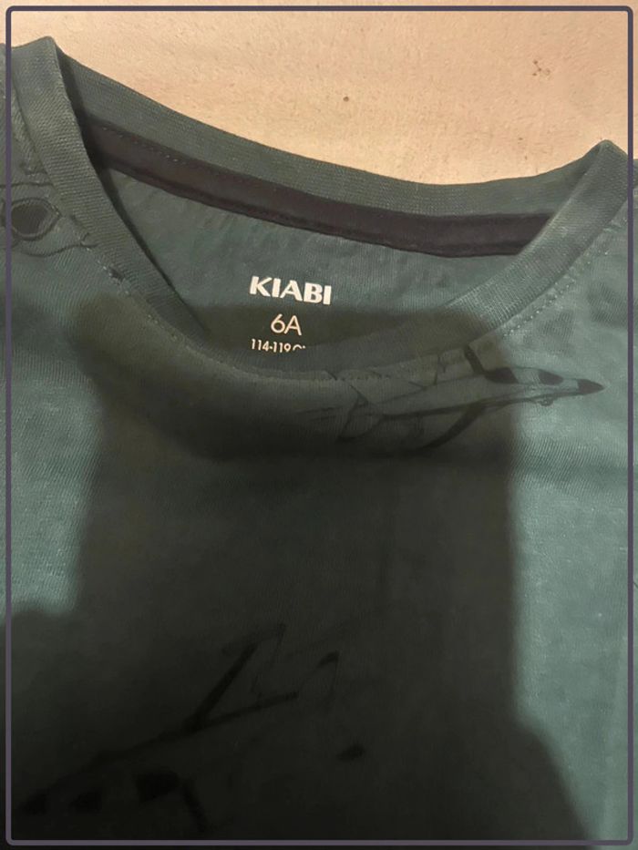 Tee shirt manches longues Kiabi taille 6 ans - photo numéro 3