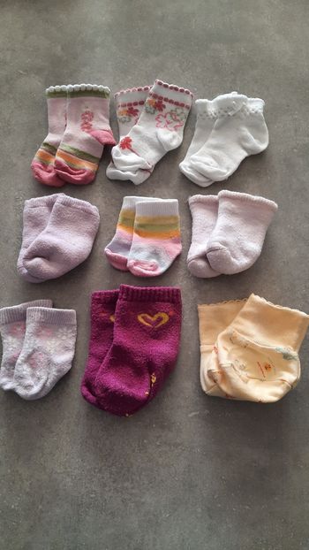 Lot de première chaussettes pour bébé