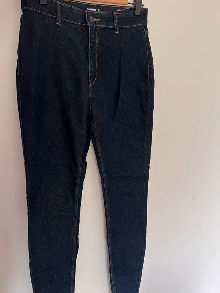 Jeans skinny taille haute