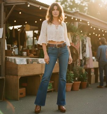 Levi's 572 Bootcut- Denim Bleu Authentique

