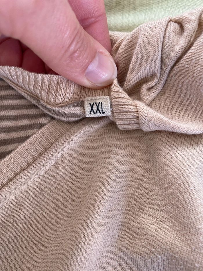 Pull léger beige harris Wilson XXL - photo numéro 6