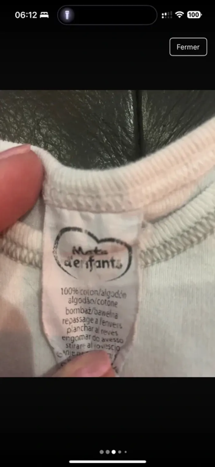 Lot de vêtements fille 6 mois demi-saison / hiver - photo numéro 3