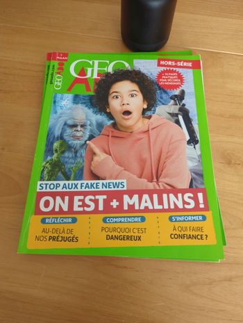 Lot 4 revues geo ado hors serie