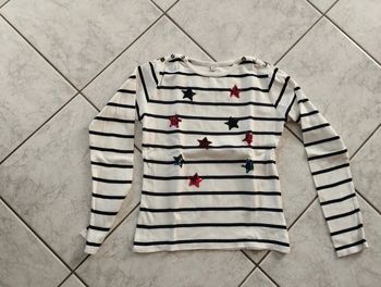 Tee shirt manches longues fille