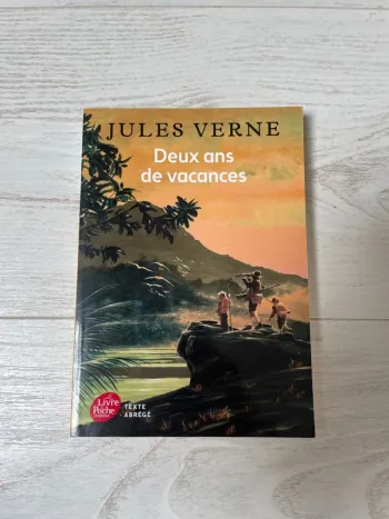 Livre Jules Verne « Deux ans de vacances »
