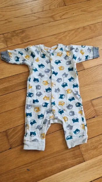 Ensemble Petit Bateau 6 mois