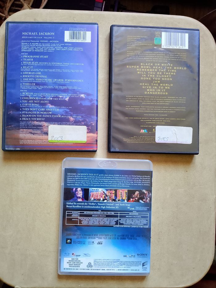 DVD de Mickaël Jackson - photo numéro 2