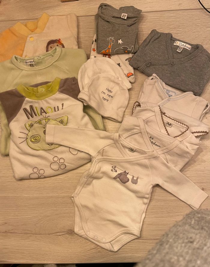 Lot pyjama body 0 mois