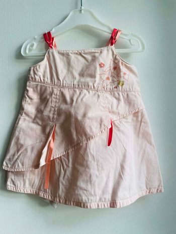 Robe d'été avec bodies intégré T 3 mois "Vertbaudet"