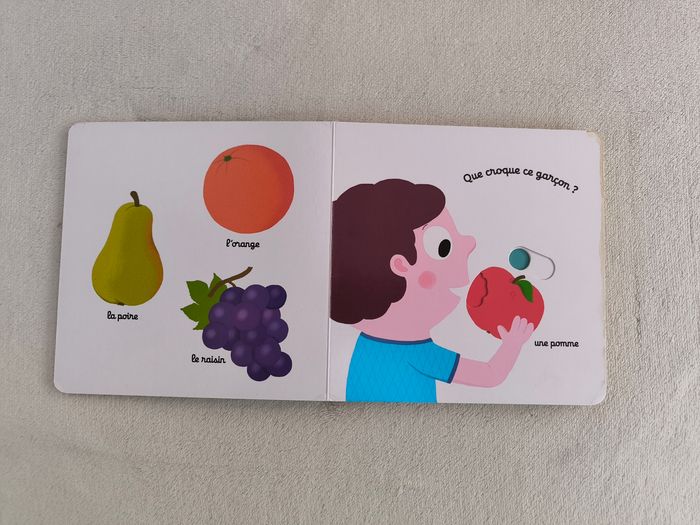 Livre Kididoc Mon imagier des fruits Nathan - photo numéro 4