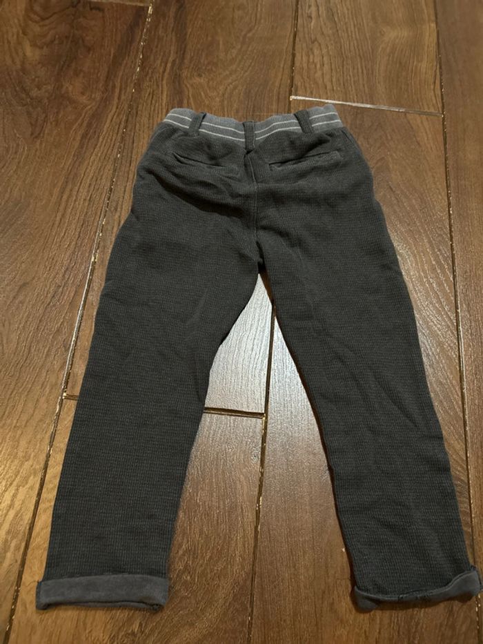 pantalon à carreaux gris Anthracite sergent major 3 ans - photo numéro 5