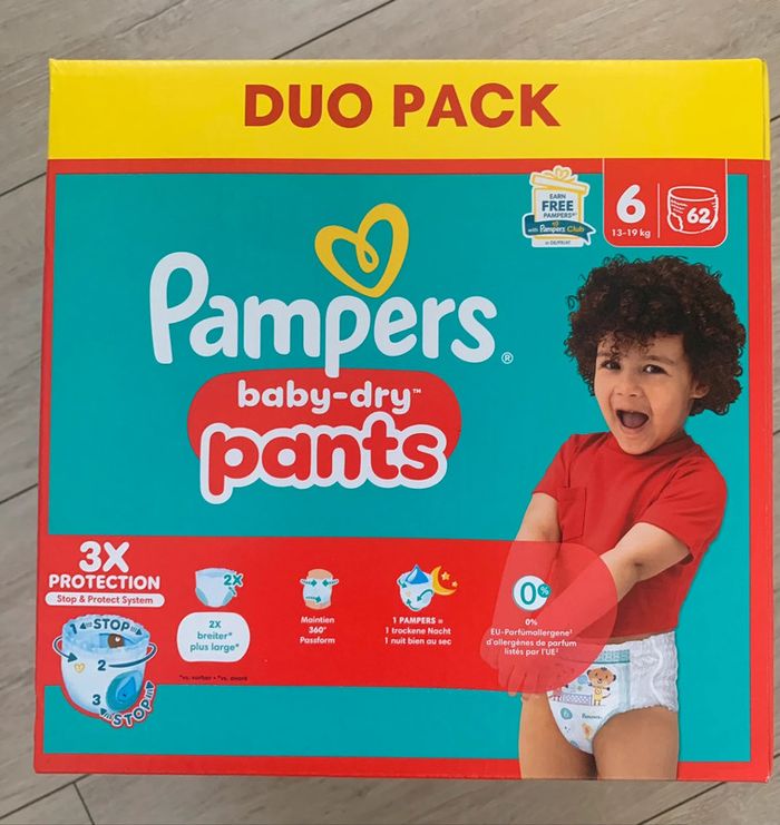 Couche Pampers babydry pants - photo numéro 2