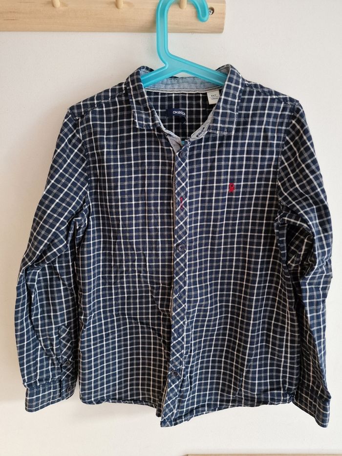 Chemise à carreaux garçon 8 ans Okaïdi