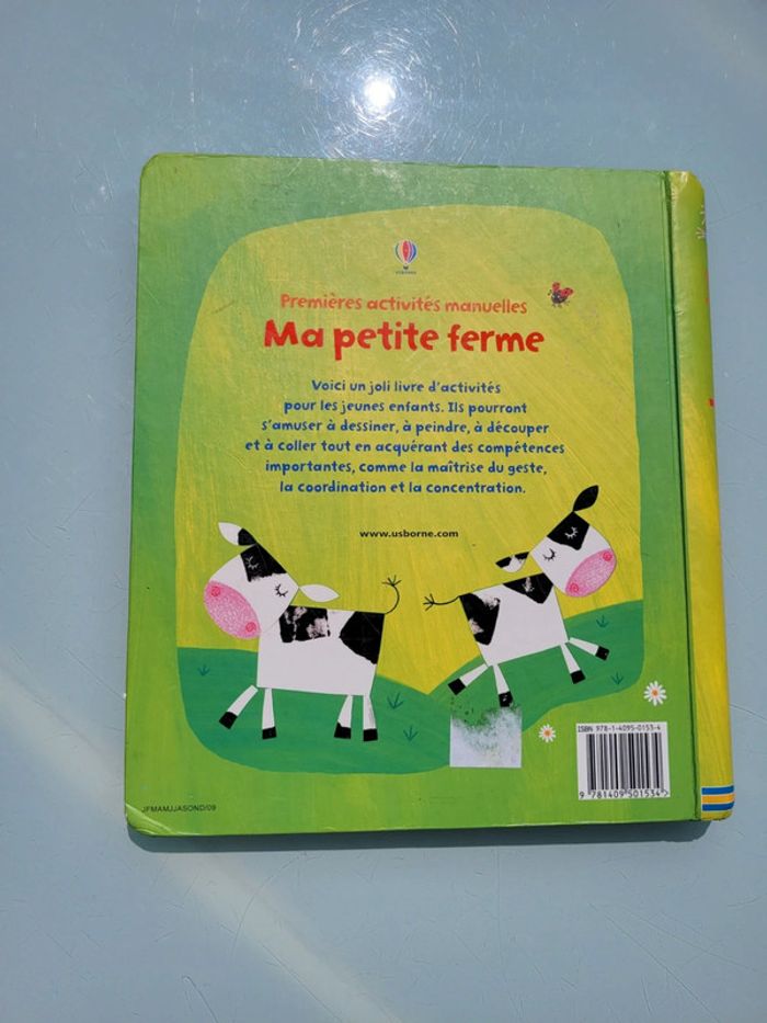 Premières activités manuelles usborne et 🐄 Ma petite ferme 🚜 - photo numéro 9