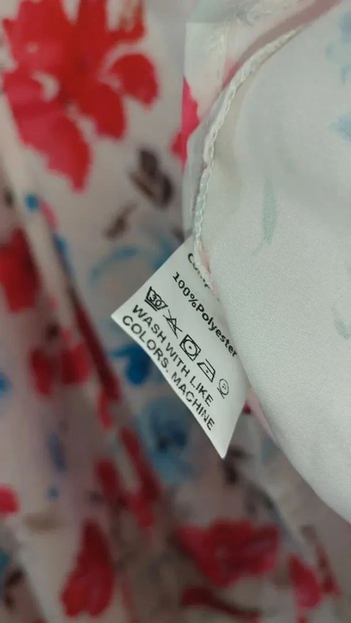 Blouse à fleurs - Shein - taille 52 - photo numéro 5