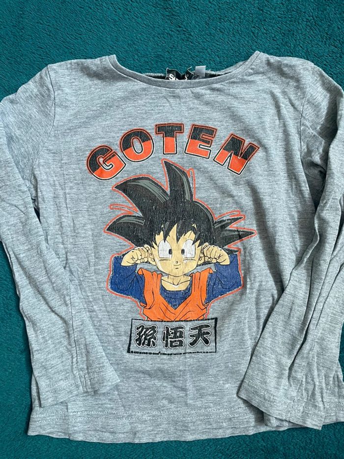 Lot 7 t shirt manches longue garçon 6 ans - photo numéro 8