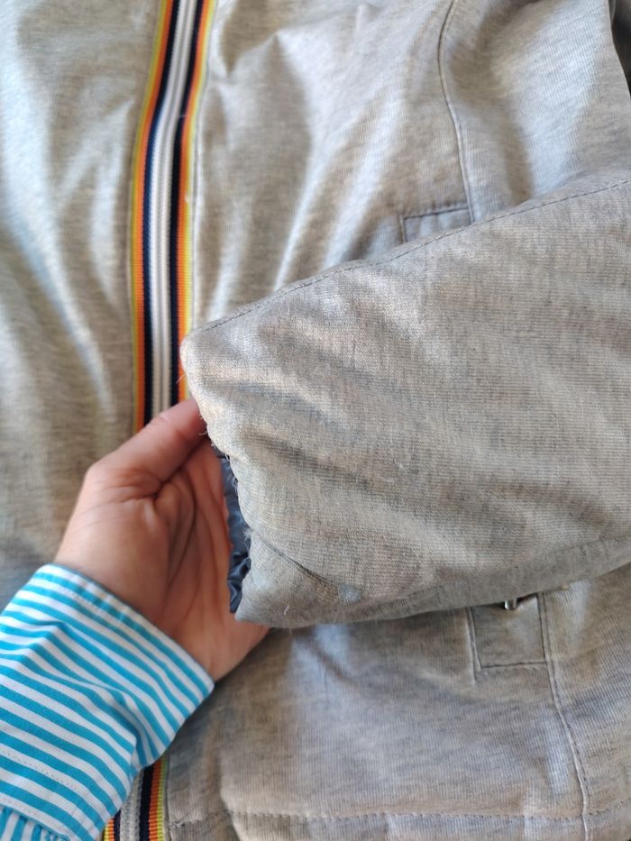 Doudoune réversible kway taille S - photo numéro 7