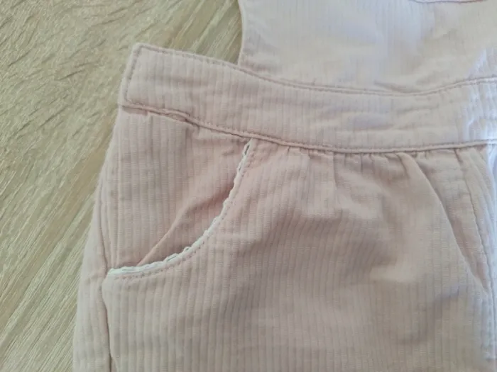 Salopette fille rose - photo numéro 4