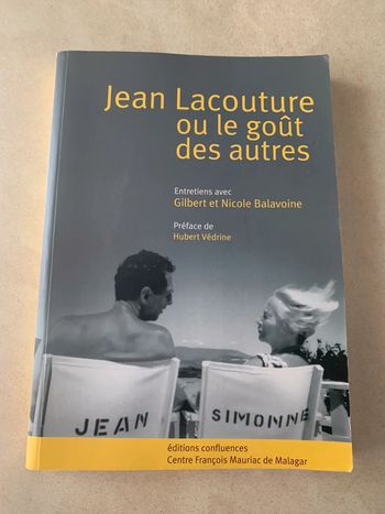 Jean Lacouture ou le goût des autres avec son 📀