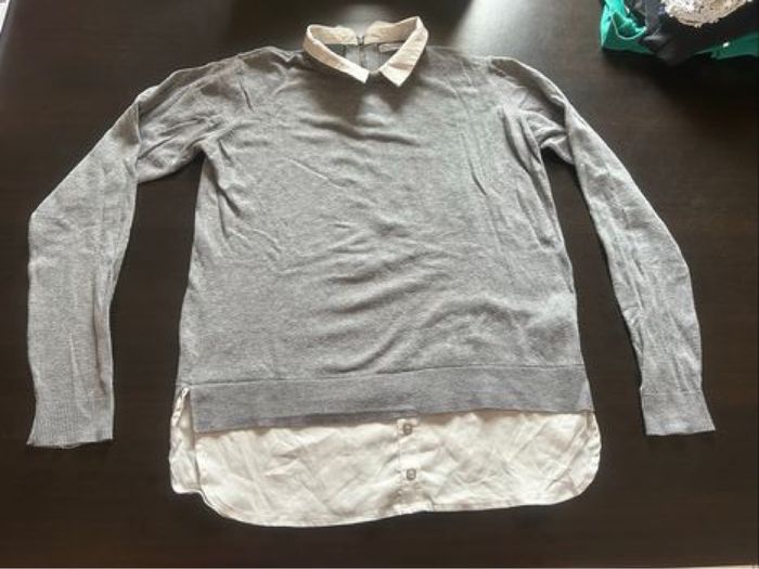 Pull chemise T.36 - photo numéro 2