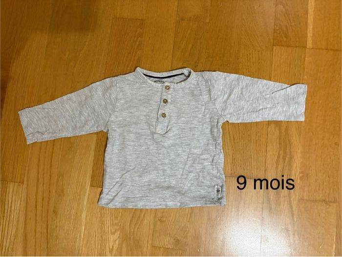 Lot tee shirt manche longue - photo numéro 3