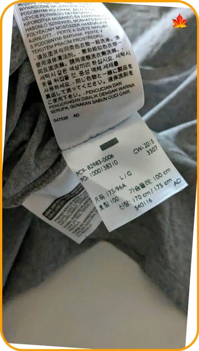 T shirt homme Levi's col V taille L - photo numéro 9