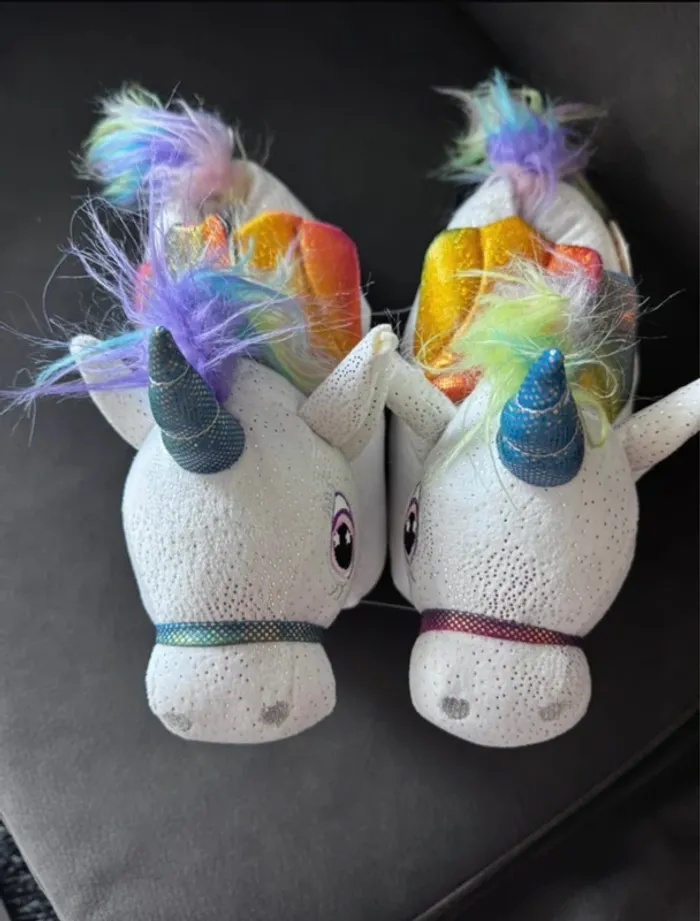 Chaussons licornes - photo numéro 3